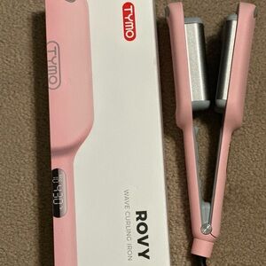 ROVY Pink Wave Curling Iron